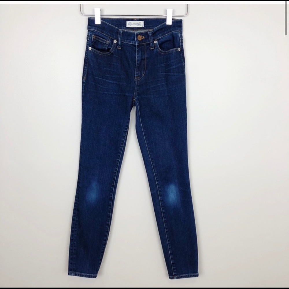Madewell | 9” High Rise Skinny Jeans Davis Wash 24